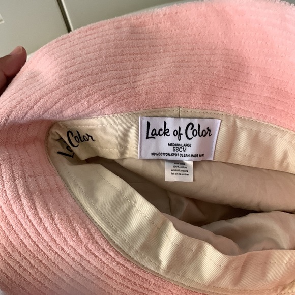 LACK OF COLOR terry bucket hat M/L - Picture 2 of 4